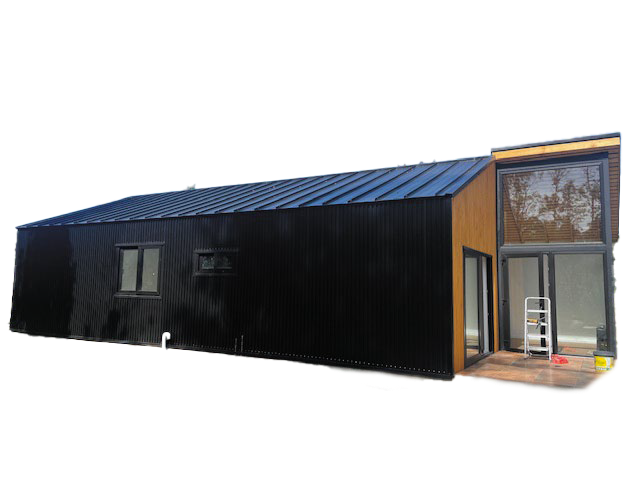 Módulo habitacional construido por Cubiertas Sur