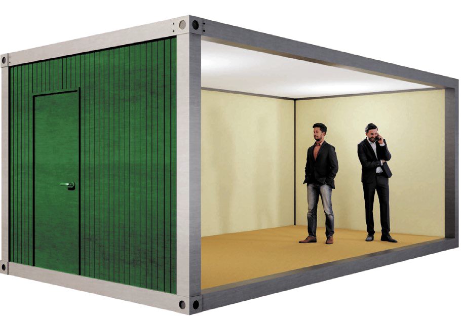 Construcción modular publicada por Cubiertas Sur